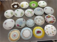 Miscellaneous teacup saucers