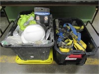 2 Totes Safety Supplies + Safety Harnesses