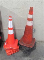 2 Stacks Safety Cones