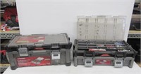2 Husky Tool Boxes 1 w/Fasteners + Hardware