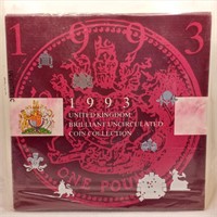 1993 UK Brilliant UC Coin Collection