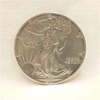 1987 Silver Eagle One Dollar