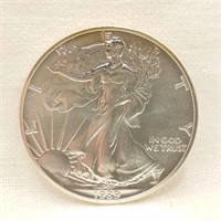 1989 Silver Eagle One Dollar