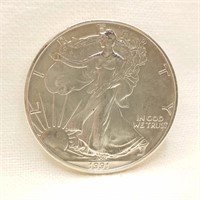 1991 Silver Eagle One Dollar