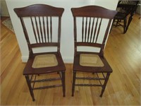 Pair of Oak Chairs