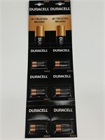(2x Bid) 12 Pk Duracell AAA Batteries