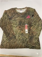 (10x Bid) Ladies Large Mossy Oak Long Sleeve Shirt