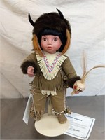Little Buffalo Dancer Porcelain doll