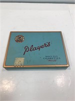 Players cigarette tin