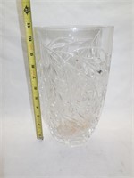 Crystal Vase 11"H