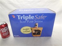 Triple Safe Sump Pump System, New
