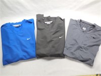 (3) Men's Nike Active Shirts, L/XL, Long Sleeve