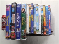 Lot of DVD & VHS Movies, Family/Comedy