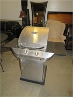 CHAR-BROIL COMMERCIAL GRADE GAS GRILL STAINLESS