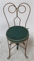 Vintage iron Ice Cream Chair