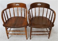 Vintage Pair of Matching Chairs