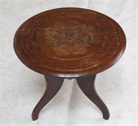Round Carved Table