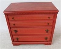 Vintage Painted 3-Drawer Chest