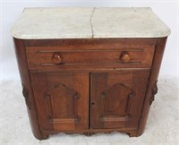 Victorian Marble Top Washstand - as is