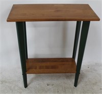 Wood Two-Toned Table Stand
