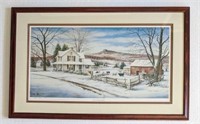 "Surry County Snowfall" by William Mangum  228/600