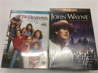 New Sealed John Wayne & 7th Heaven DVD Sets