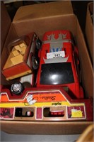 BOX LOT OF TOYS