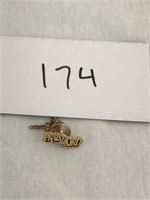 Praise the Lord gold lapel pin