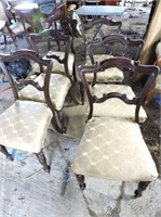 6 Antique Chairs