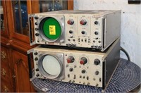 2pc Dumont Oscilloscope Laboratories Inc