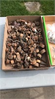 Lot of wood casters