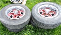 4 Radial Tires & Rims