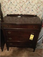 Vintage Dovetail 4 Drawer Dresser