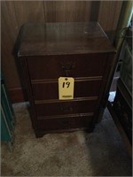Swing Door Wood Sewing Cabinet