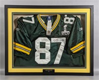 Jordy Nelson Jersey In Display Case