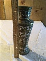 Metal Egyptian Vase