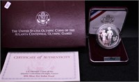 1996 PROOF OLYMPIC SILVER DOLLAR
