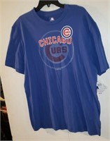 NEW Chicago Cubs Men's Blue T-Shirt L