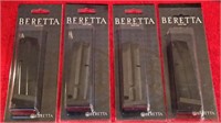 BERETTA BRAND PISTOL MAGAZINES LOT OF 4