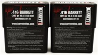 20 Rounds of .416 Barrett  Ammunition