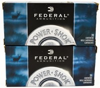 40 Rds Federal Power-Shok .243 Win Ammunition
