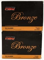 20 Rounds Of PMC Bronze .50 BMG Ammunition