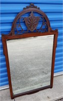 SHIELD AND WHEAT WALL MIRROR