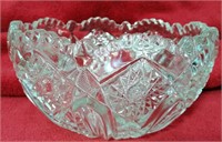 LARGE CLEAR GLASS BOWL