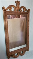 ANTIQUE GOLD WALL MIRROR