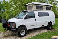 1997 Chevy 3500 Sportsmobile 4x4 camper - see more