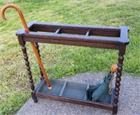 UMBRELLA &  WALKING CANE STAND