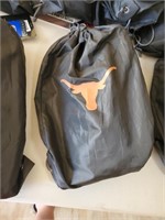NBA Texas longhorns 22" rolling duffel w xtra bag