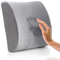 Ecloud Shop Back Cushion Memory Foam Lumbar