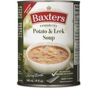 2 cans - Baxters Favourites Potato Leek Soup 540